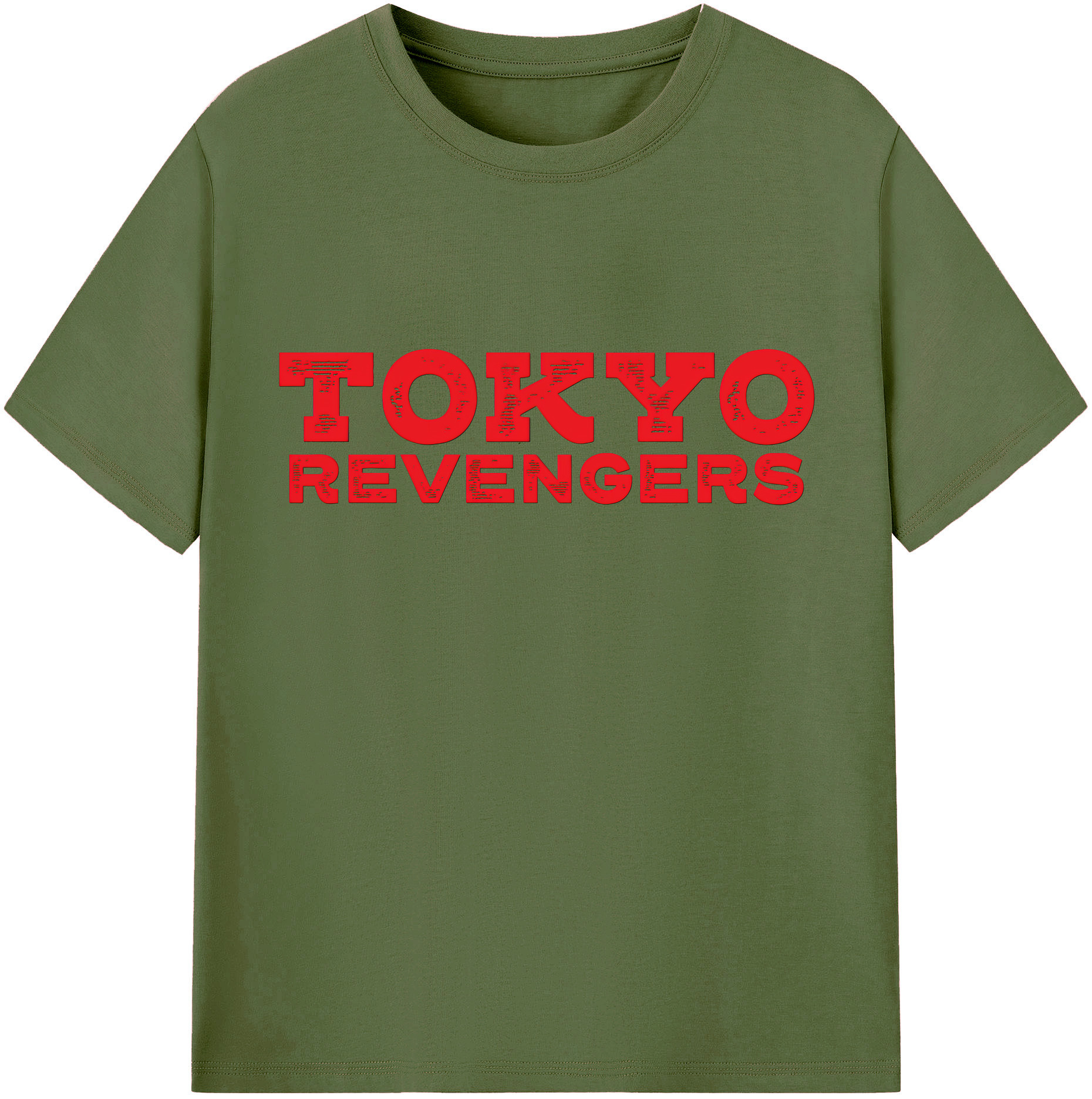 （画像用） 東京リベンジャーズ Tokyo Revengers 綿100％半袖Tシャツ（フロントプリント）